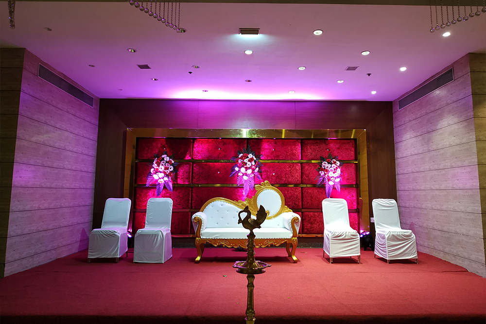 RNest Banquets stage decor